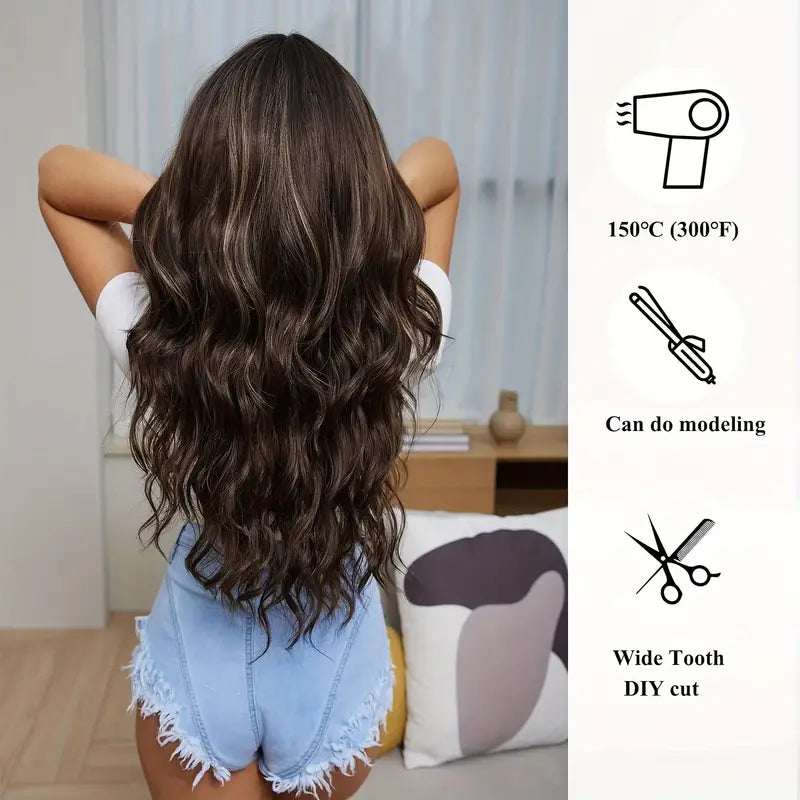 Long Curly Wavy Wig