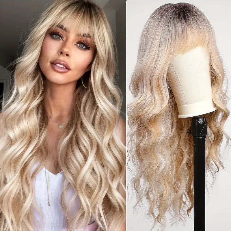 Long Curly Wavy Wig