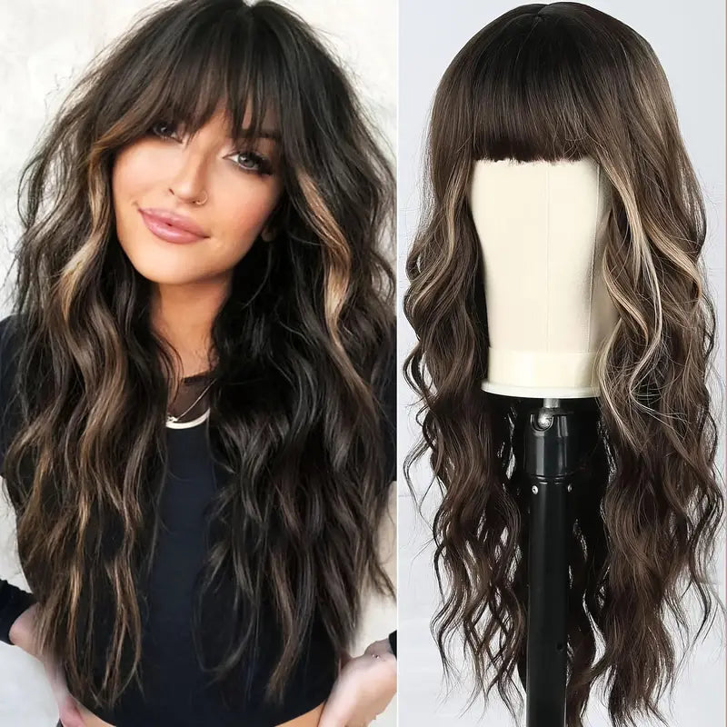 Long Curly Wavy Wig